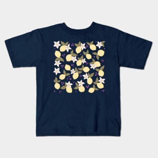 Cute lemons pattern illustration Kids T-Shirt
